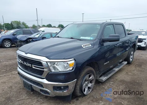 2021 Ram 1500 Big Horn 4X4 5'7 Box from USA, damaged, VIN 1C6RRFFG7MN596101